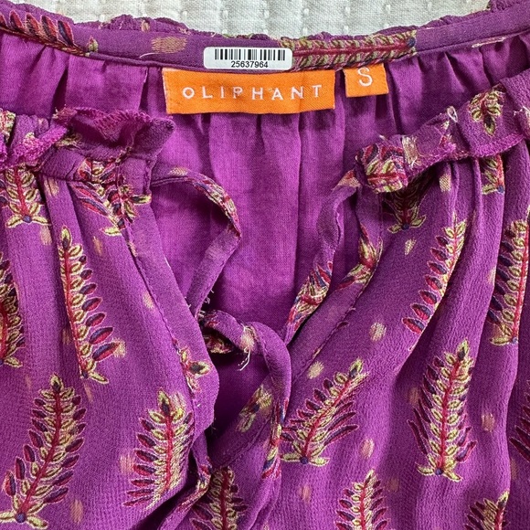 Oliphant Boho Peasant Mini Dress - Picture 6 of 7